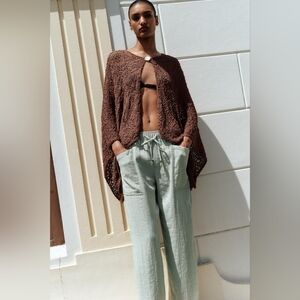 NWT Asymmetrical knitted Top By Zara